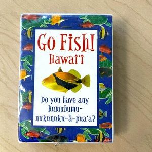 Brand new. Unopened Hawaiian Fish Card deck. Go Fish Hawaii card game